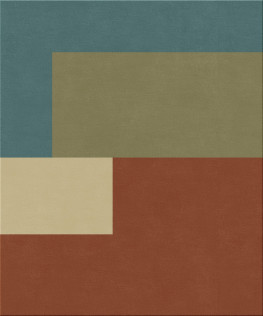 Bauhaus 11993-bauhaus2a - handgefertigter Teppich,  getuftet (Indien), 24x24 5ply Qualität